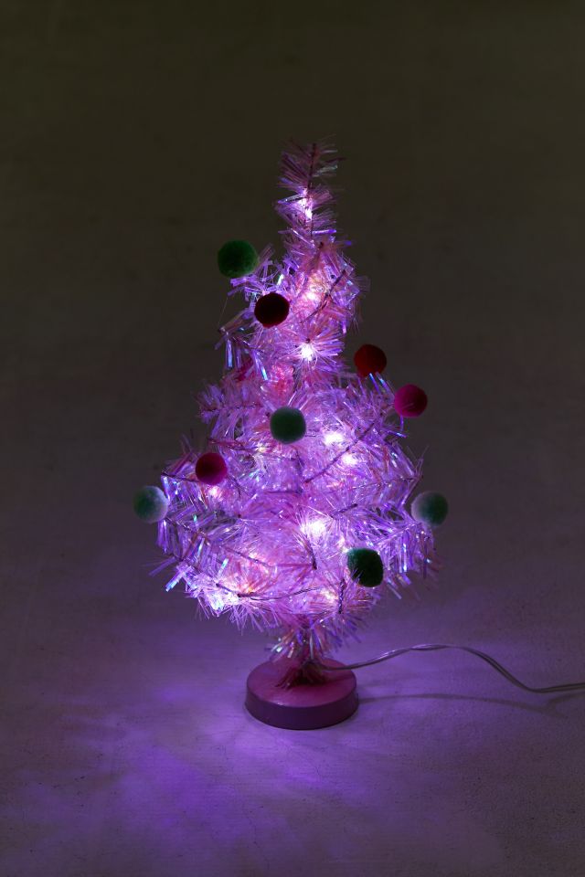 Arbre de Noël USB miniature, rose #1