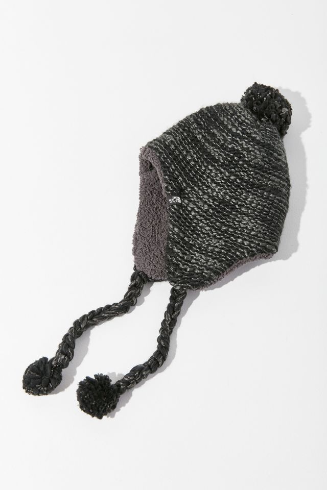 The north face store women's fuzzy earflap beanie