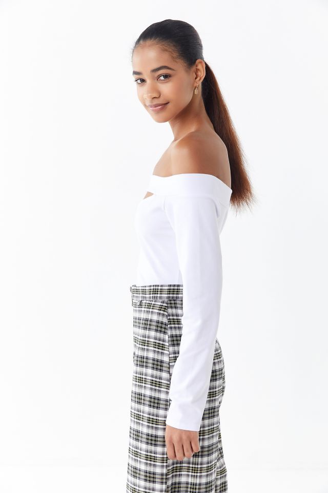UO Off-The-Shoulder Long Sleeve Top #3