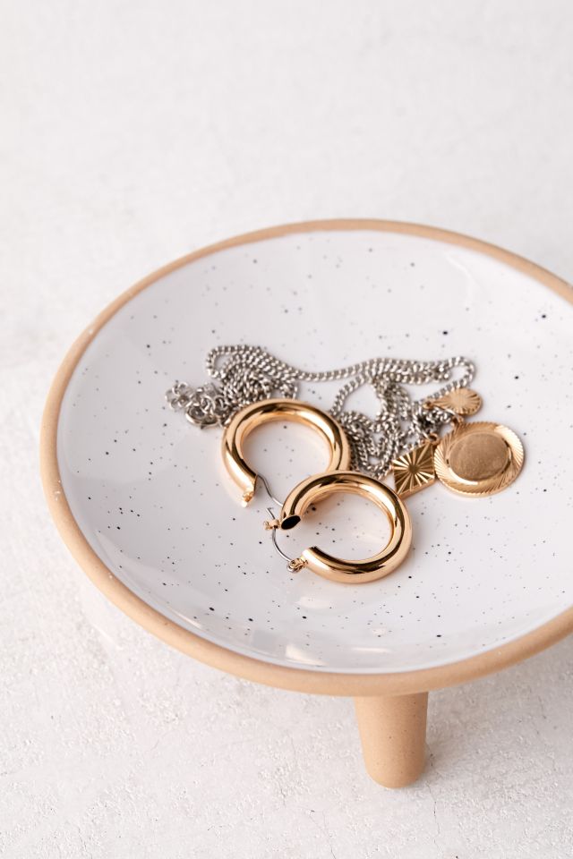 Plat Décoratif en Céramique sur Pied #1