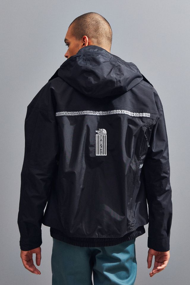 The north face 92 retro clearance rage rain jacket in black