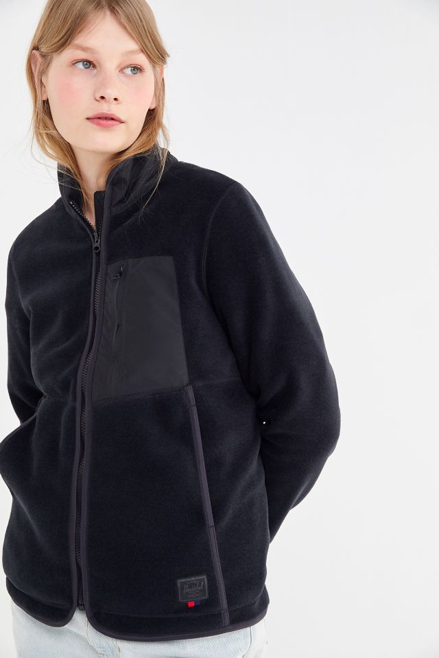 Herschel Supply Co. Light Fleece Zip-Front Jacket | Urban Outfitters