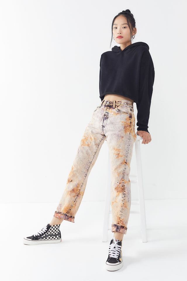 Levi's tie best sale dye jeans