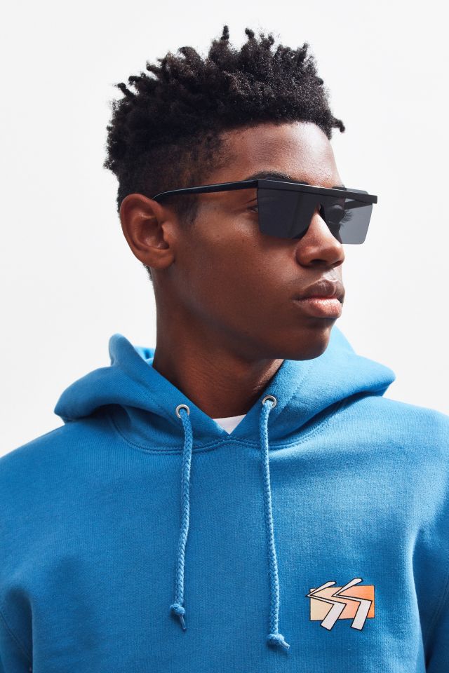 Lunettes de Soleil UO Vader Mod Carrées à Visière #1