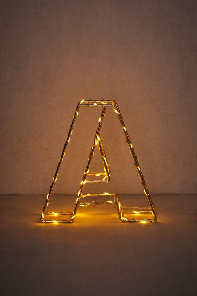 Monogram Light Sculpture #1