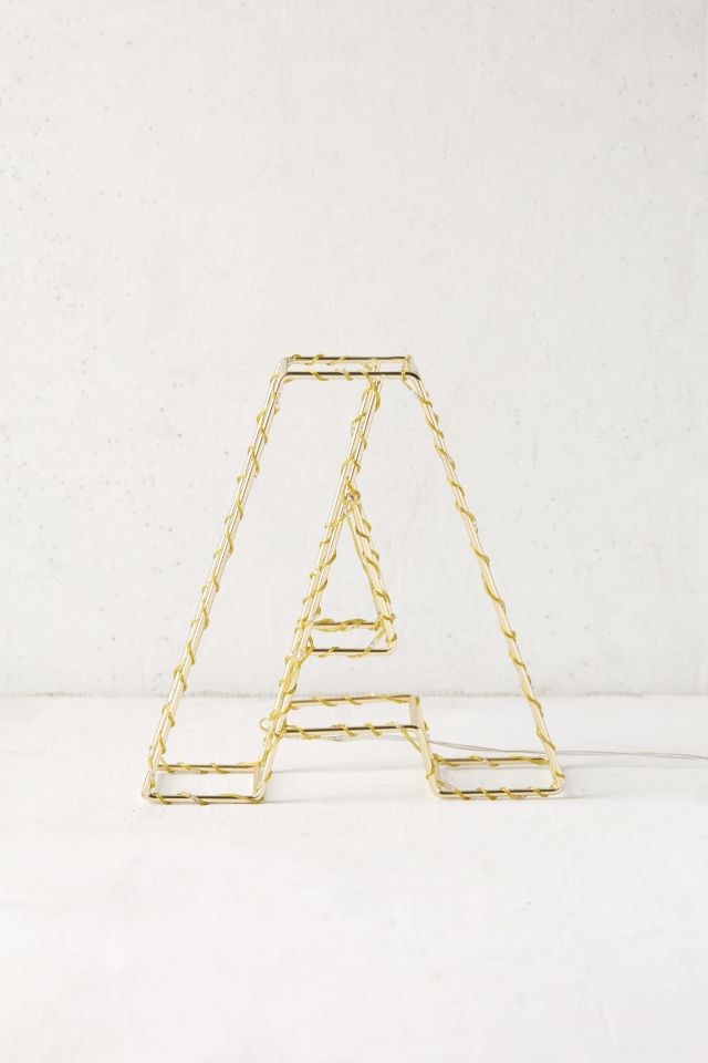 Monogram Light Sculpture #2