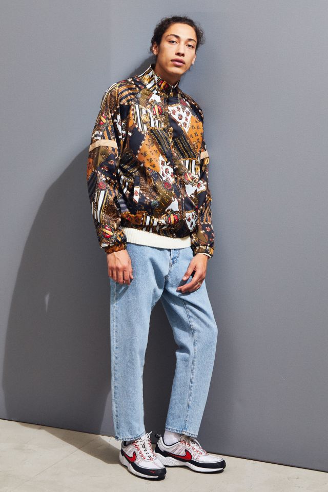 Blouson aviateur à motif de foulard UO #5