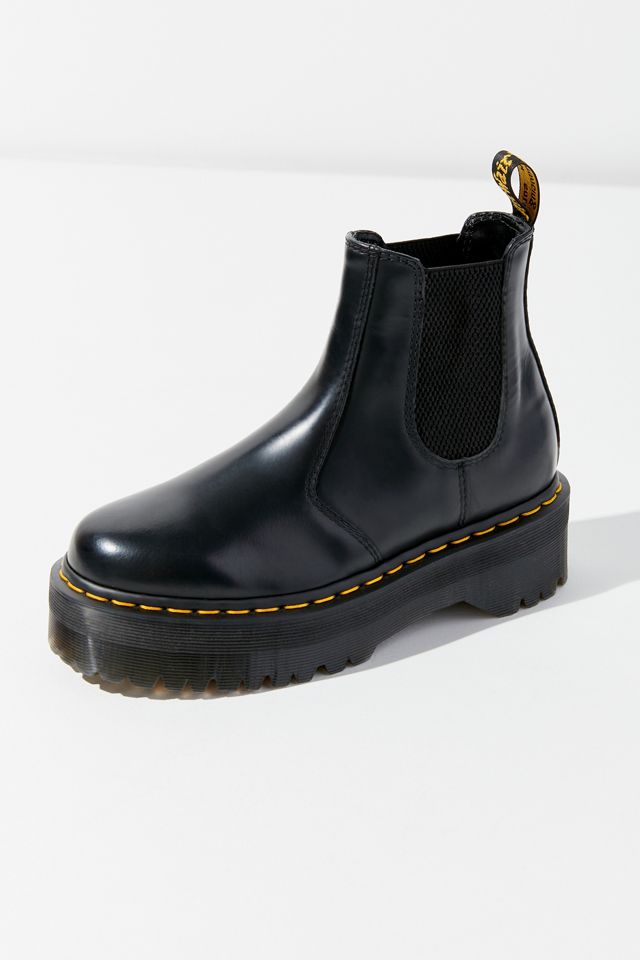 Dr. Martens 2976 Quad Smooth Leather Platform Chelsea Boot | Urban