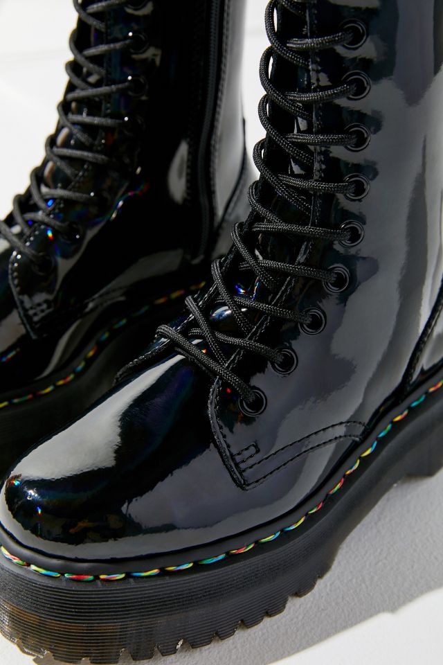 Dr martens jadon hi on sale rainbow