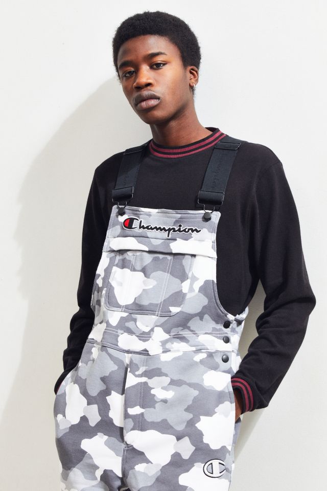 Champion Super Fleece Overall in Gray for Men