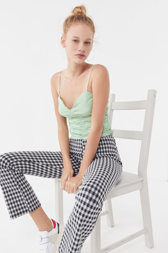 UO Ozma Ruched V-Neck Cami #3