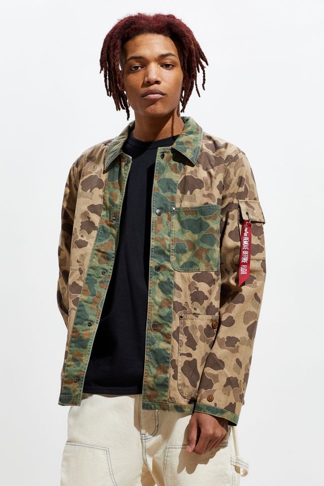 Alpha Industries P-42 Mod Camo Field Jacket | Urban Outfitters Canada