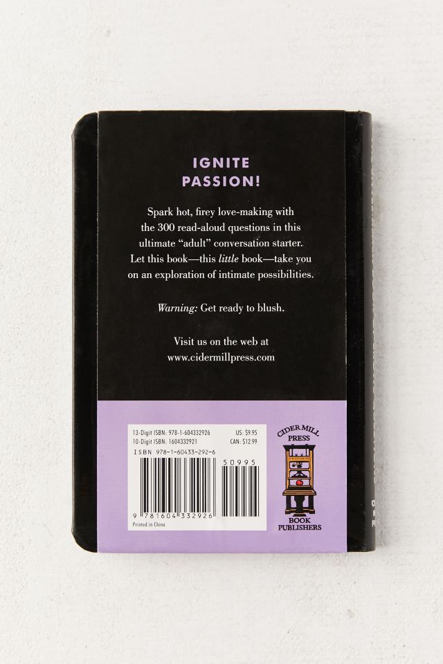 Little Black Book of Erotic Questions: Over 200 Questions for the Truly Daring By E. Rottick #1