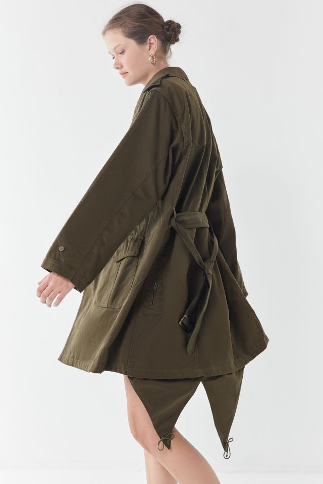 Vintage Longline Surplus Trench Coat | Urban Outfitters Canada
