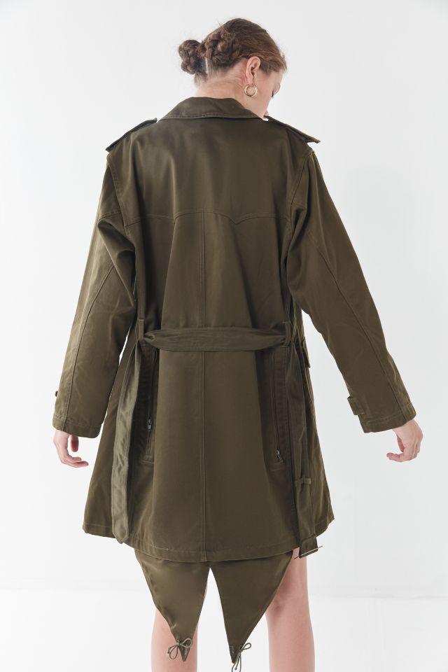 Vintage Longline Surplus Trench Coat #2