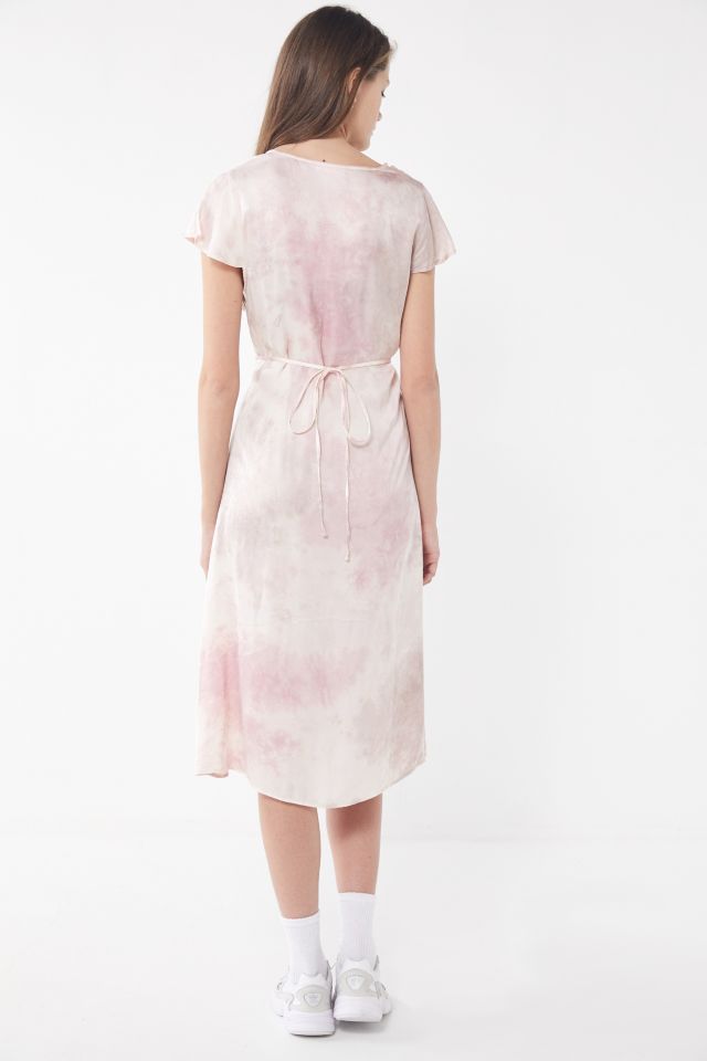 Robe Midi Satin Tie-Dye Vivien Lacausa #2