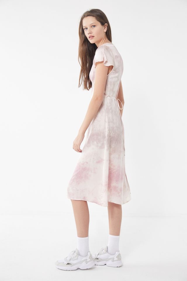 Robe Midi Satin Tie-Dye Vivien Lacausa #3