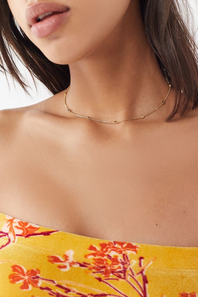 Stella And Bow X UO Rainbow Zircon Necklace #1