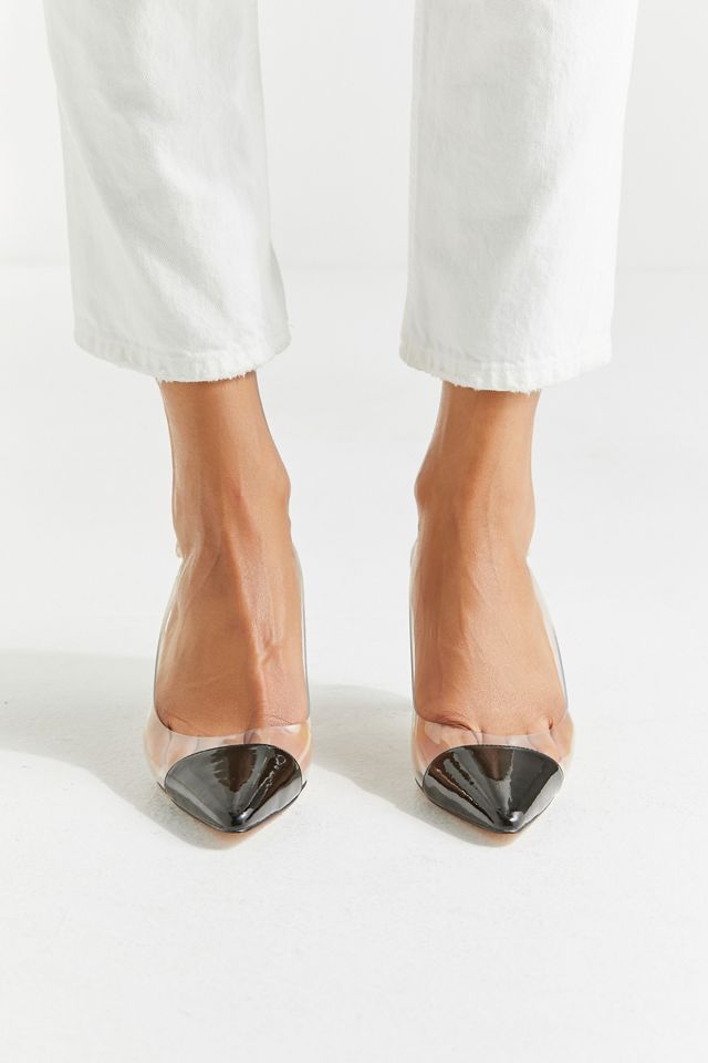 UO Clear Slingback Kitten Heel #2