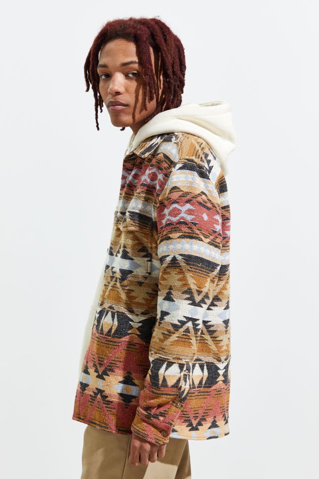 UO Jacquard Flannel Button-Down Shirt #2