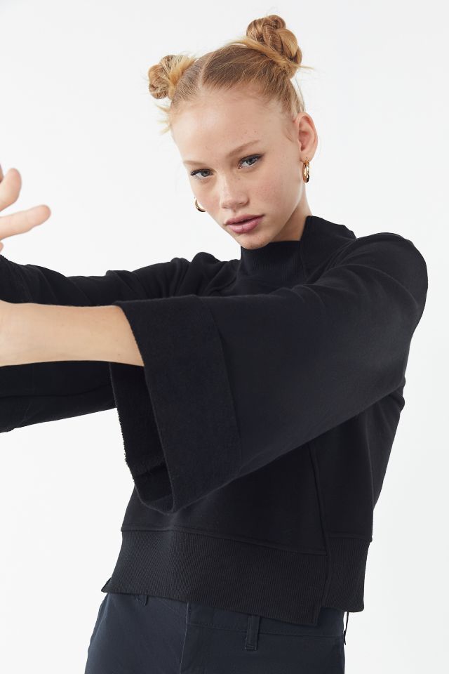 EVIDNT Uneven Seamed Pullover Sweatshirt #3