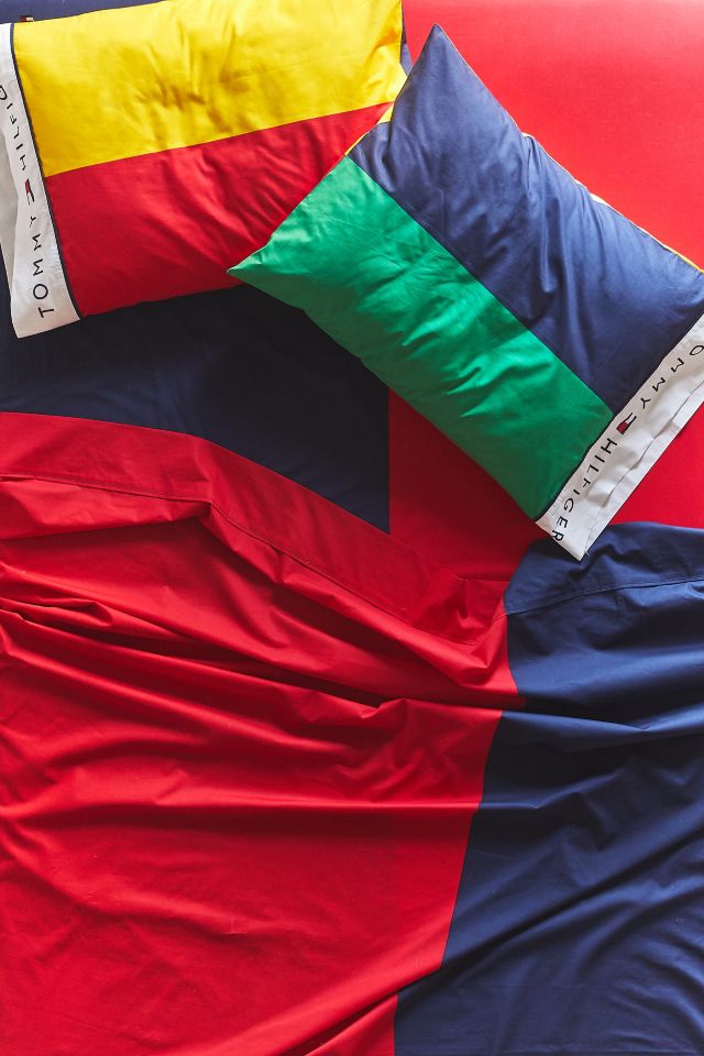 Tommy Hilfiger UO Exclusive Colorblock Sheet Set #1