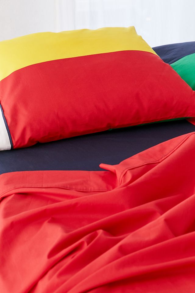 Tommy Hilfiger UO Exclusive Colorblock Sheet Set #3