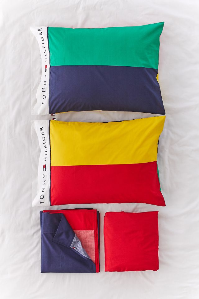 Tommy Hilfiger UO Exclusive Colorblock Sheet Set #4