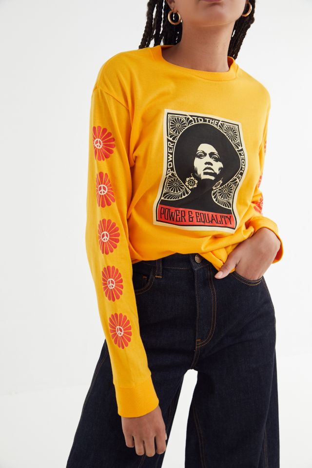 OBEY Power Equality Long Sleeve Tee