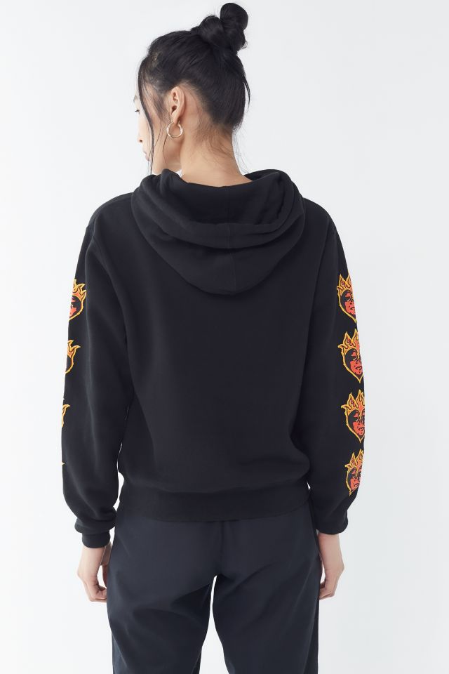 Obey store flame hoodie