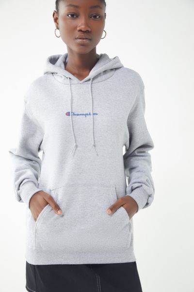 Fashion champion & uo vertical logo hoodie sweatshirt