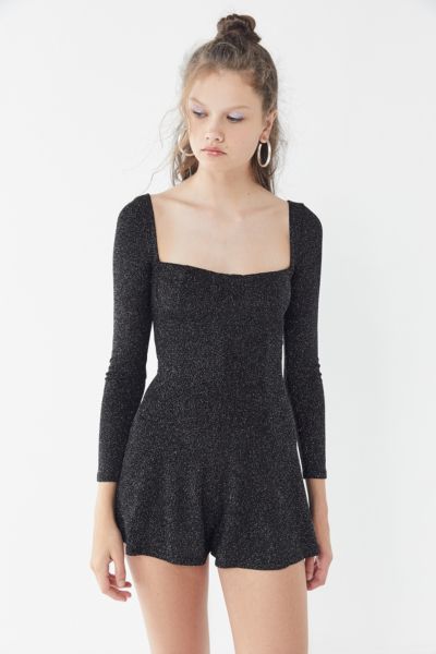 Urban outfitters hotsell black sparkly dress