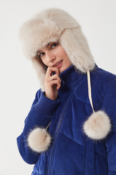 Snowball Faux Fur Trapper Hat | Urban Outfitters Canada