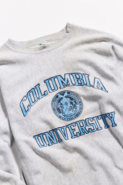 Vintage Champion Columbia University Pullover Sweatshirt Urban Outfitters