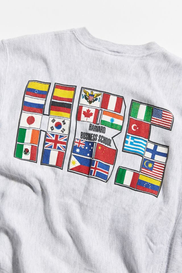 Vintage Lee Harvard University Business School Pullover Sweatshirt #4