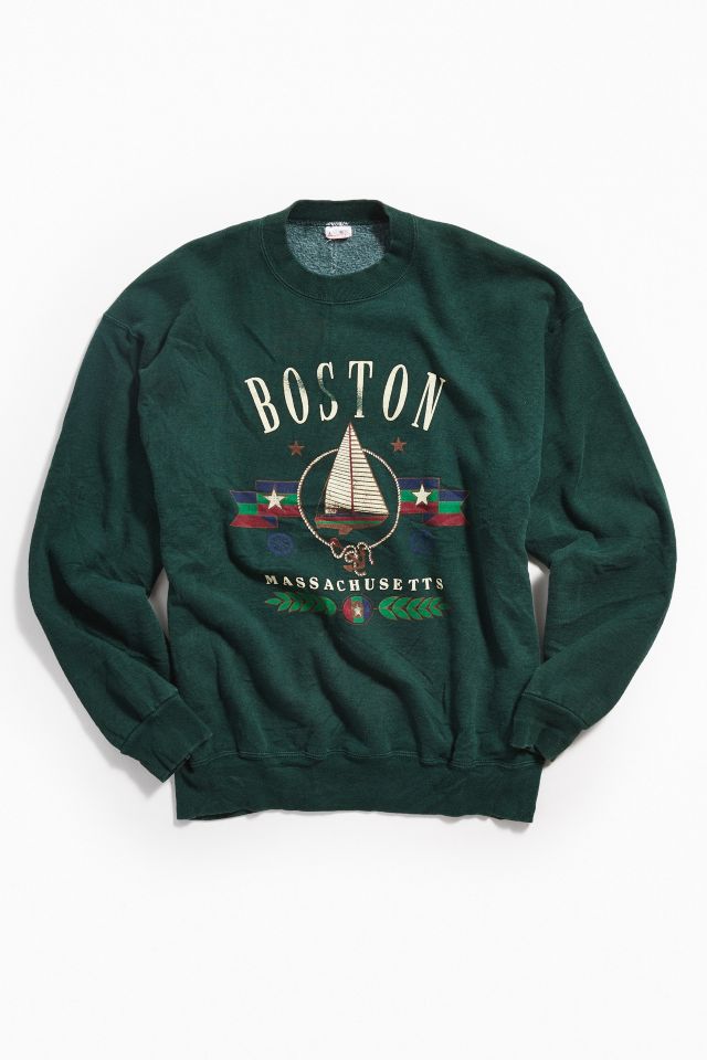 Vintage Boston Massachusetts Pullover Sweatshirt