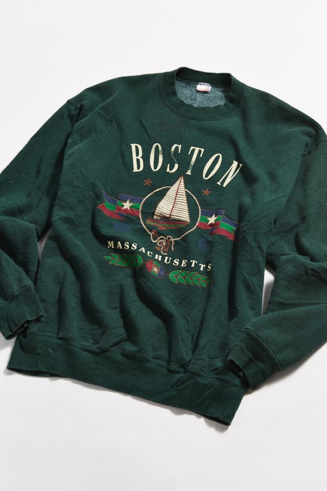 Vintage Boston Massachusetts Pullover Sweatshirt #1