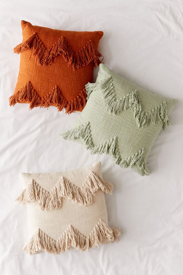 Coussin Décoratif Sadie à Franges #2