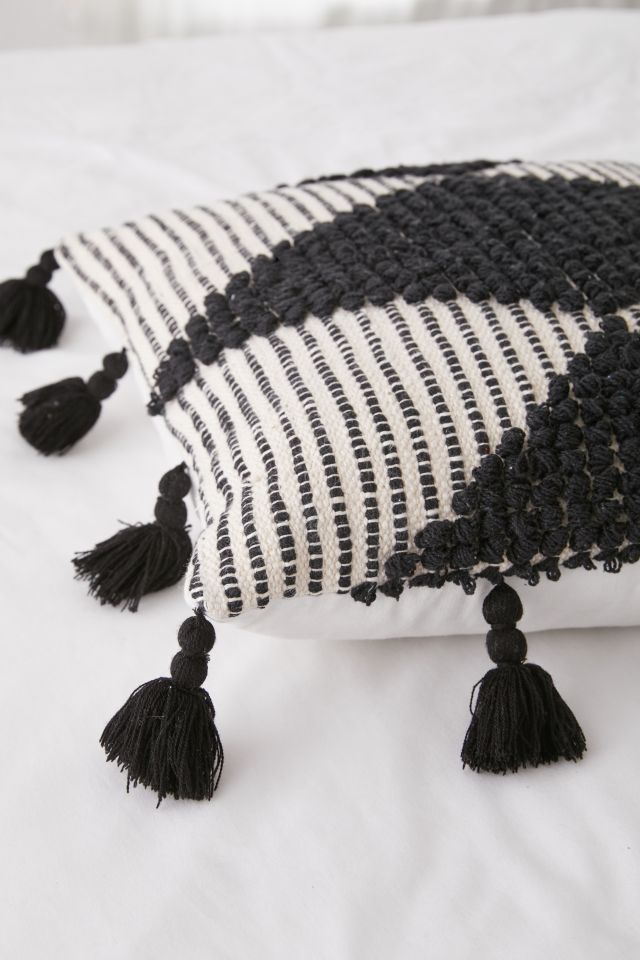 Geo Textured Throw Pillow #2