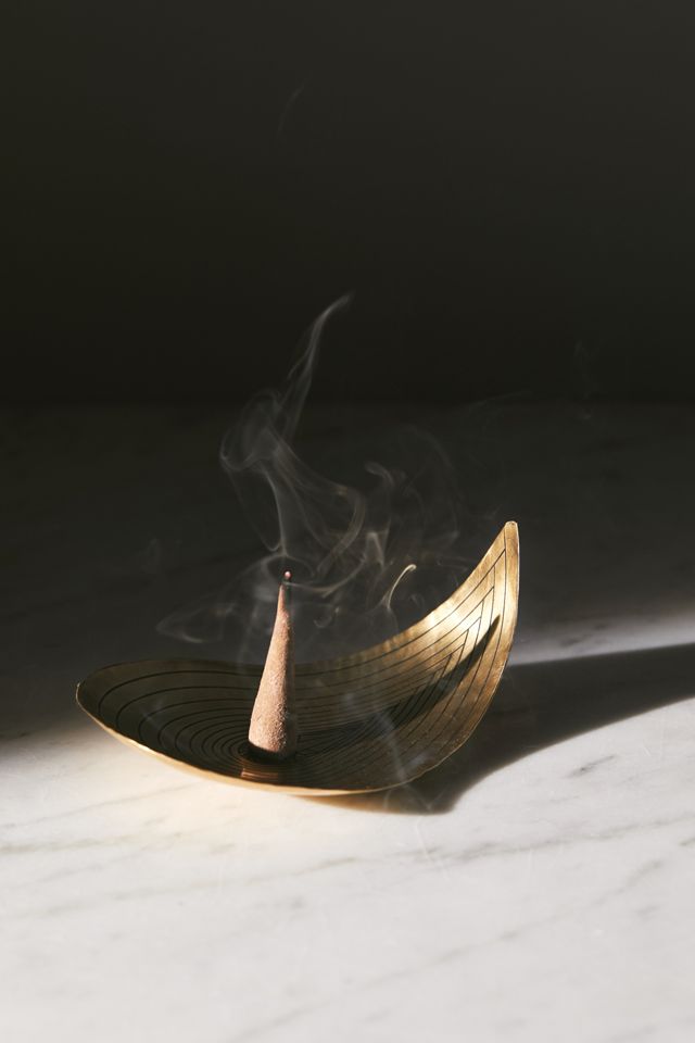 Stone Harvest Brass Teardrop Bowl #2