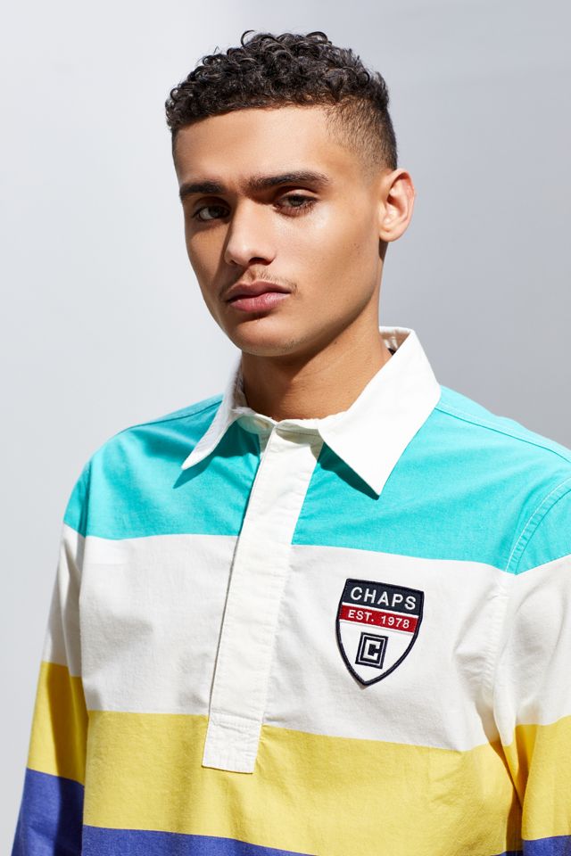 Chaps Horizontal Stripe Rugby Shirt #1