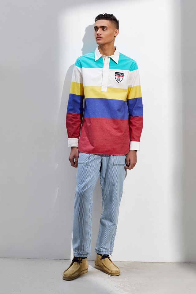 Chaps Horizontal Stripe Rugby Shirt #5
