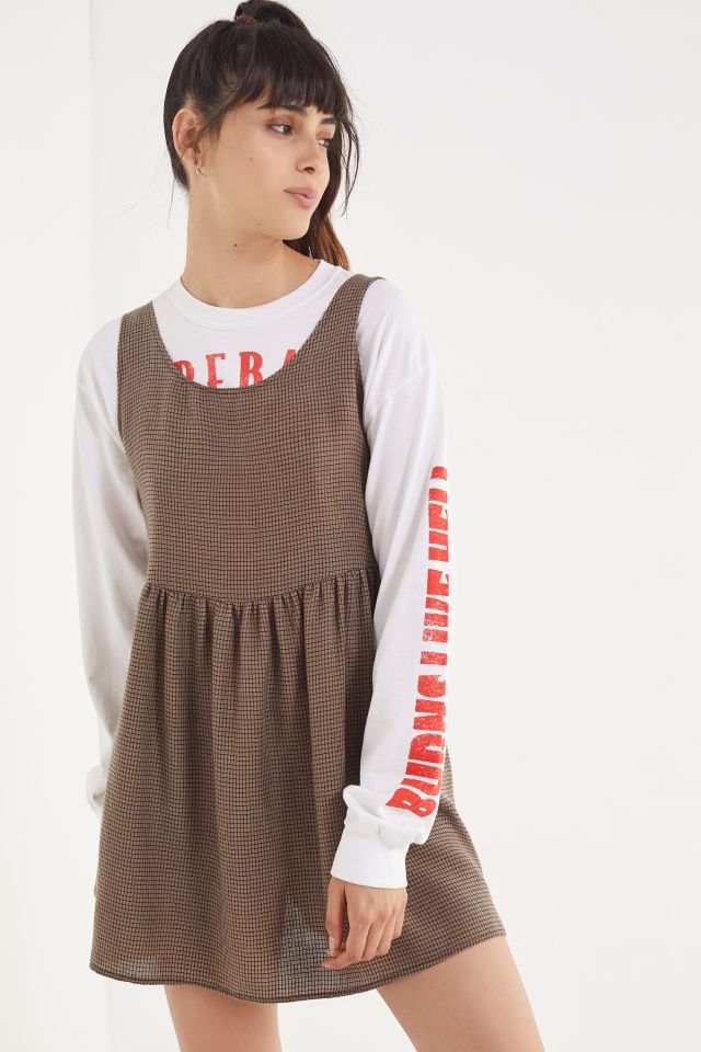 Grid dress urban outfitters sale