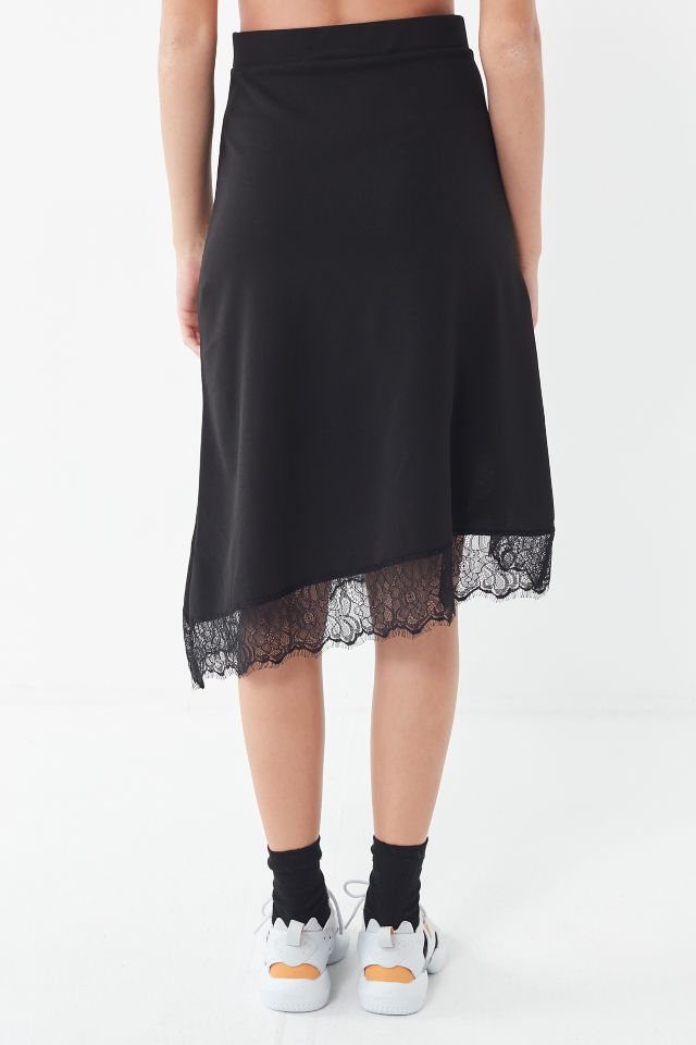 UO Lace Trim Slip Skirt  #3
