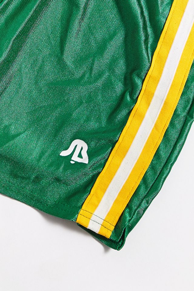 Vintage Green Stripe Boxing Short #1