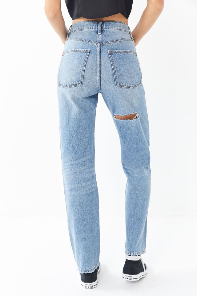 BDG High-Waisted Relaxed Straight Jean – Light Wash | Urban Outfitters