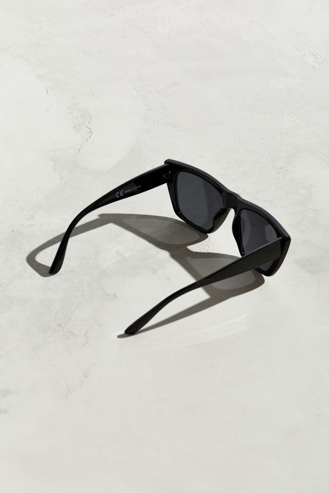 Oversized Thick Temple Sunglasses #3