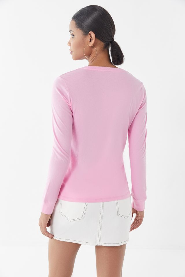Converse X Hello Kitty Logo Long Sleeve Tee #2