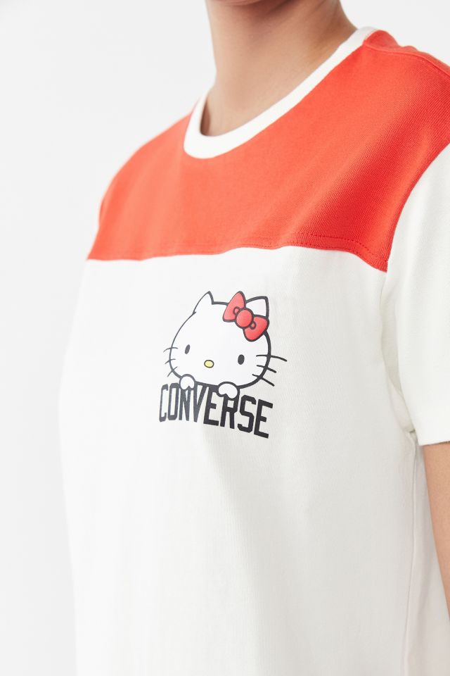 Converse X Hello Kitty Football Tee