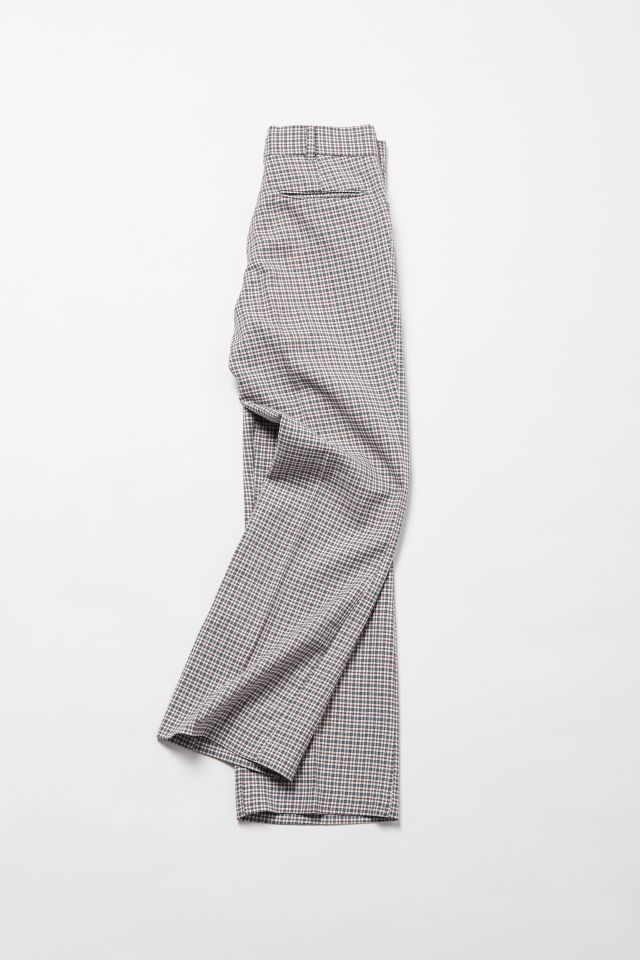 Vintage Red Check Plaid Pant #1